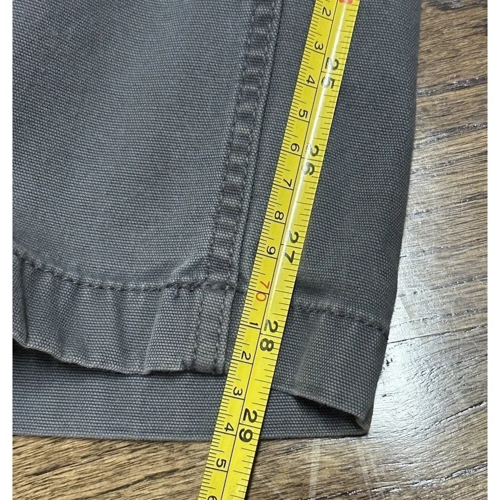 Carhartt Mens Gray Relaxed Fit Rugged Workwear Pants 102291 039 Men's Sz 34x30